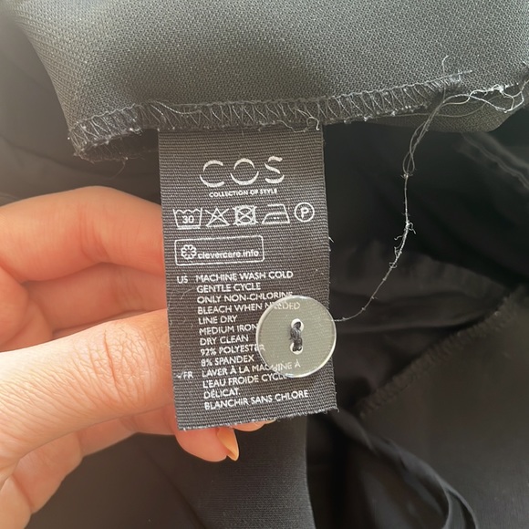 COS WIDE-LEG TAILORED TROUSERS - Picture 8 of 9